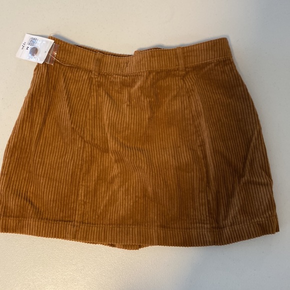 Corduroy brown skirt forever 21 size M - Picture 3 of 3